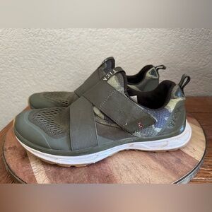 Tiem Slipstream Cycling Shoe Olive Green Indoor Spin Biking Sneaker W  Sz 7.5